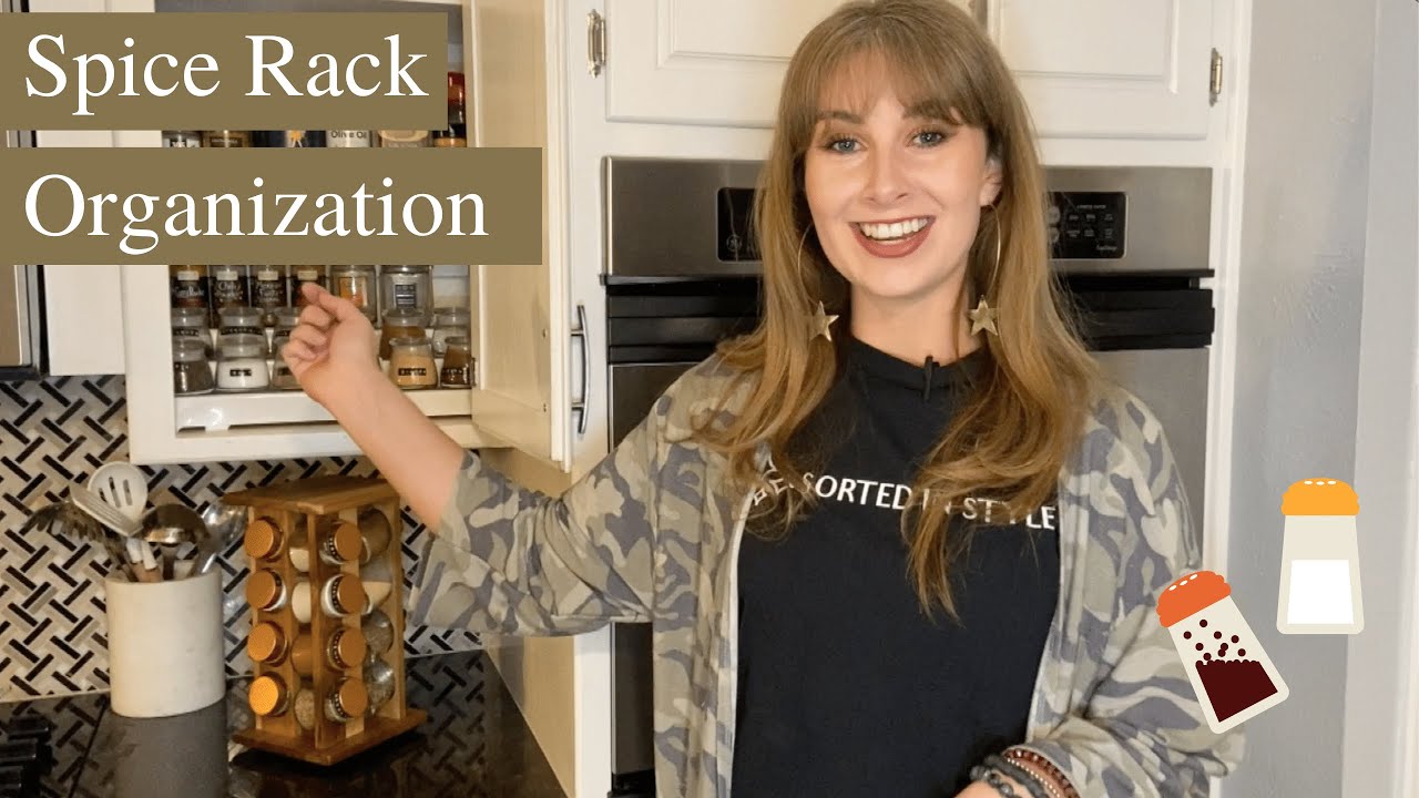 Spice Rack Organization