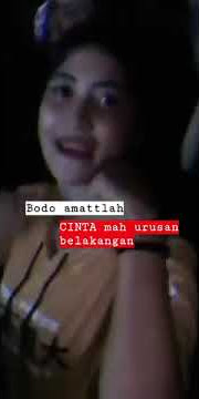 Story Wa keren || bodo amat dengan cinta versi Spongebob