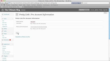 Pretty Link Pro Manual Installation Tutorial