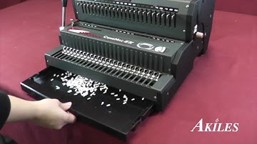 Akiles Combmac EX All-In-One Electric Comb Binding Machine