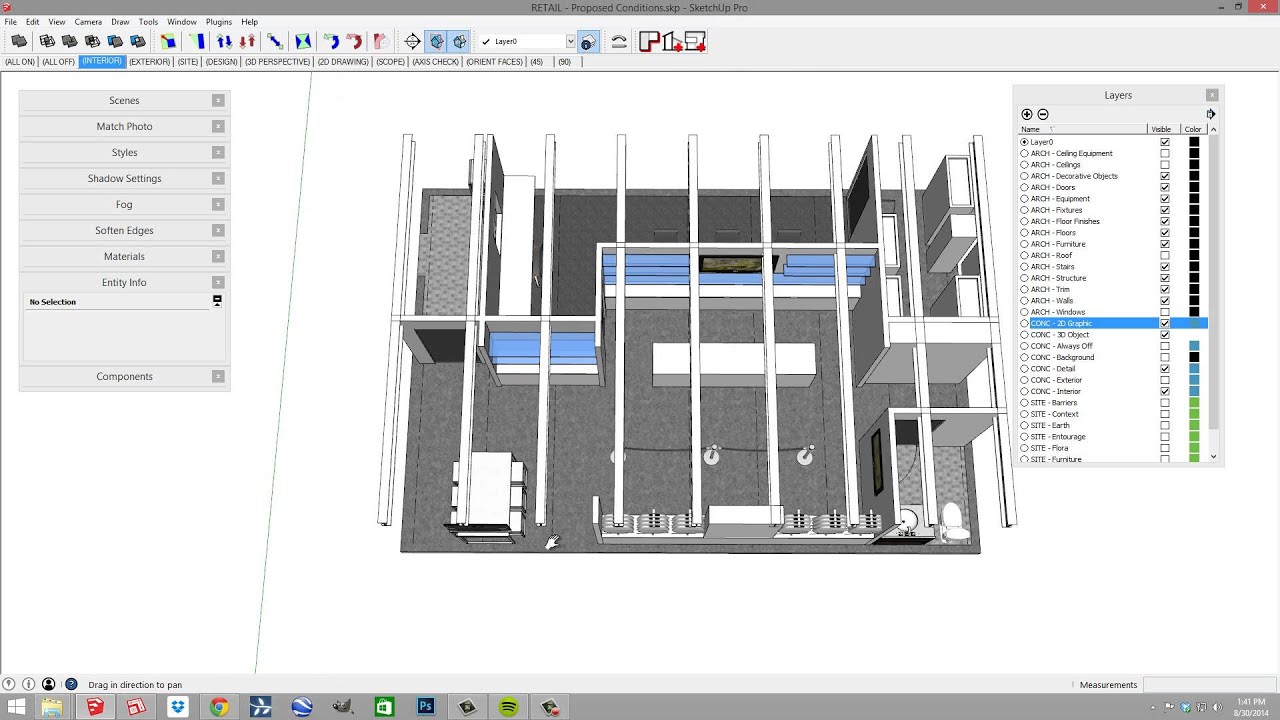 sketchup make grid sketchup make grid