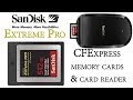 SanDisk Extreme Pro CFExpress Memory Cards & Card Reader