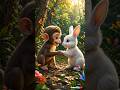 Monkey cartoon video | animals cartoon video| #shorts#trending #viral #ai #cartoon #animals
