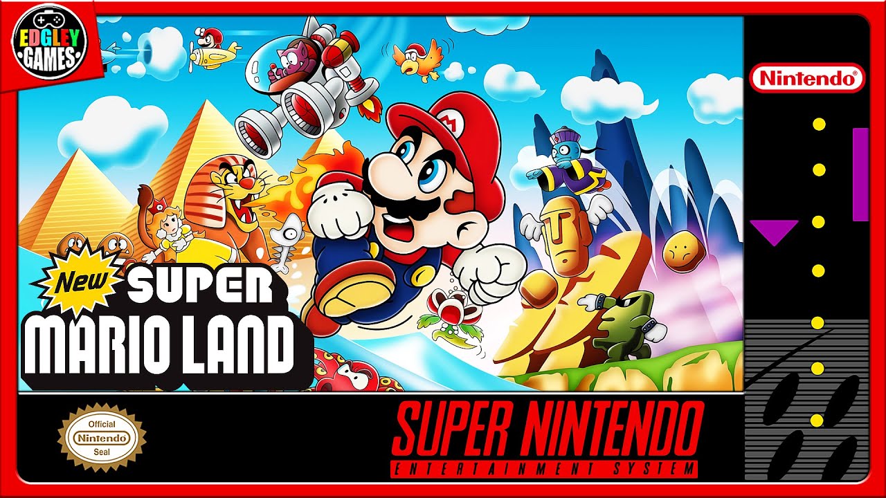 New Super Mario Land (SNES) Gameplay YouTube
