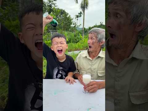 Hai ông Cháu Trêu Trọc Nhau Siêu Dễ Thương P2 Shorts Cute