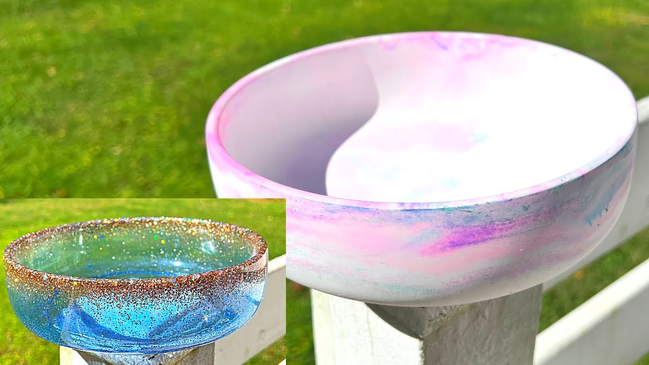 Let's Resin Large Bowl Mold: Aqua Cast & Epoxy Resin 