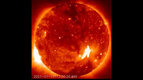 JAXA/NASA Hinode Observes the Sun on Jan. 17, 2021 - DayDayNews