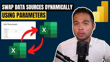 SWAP DATA SOURCES EASILY using Parameters in Power BI // Beginners Guide to Power BI in 2022