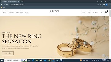 Build Jewelry Online Store Website in WordPress only just in 20 minutes