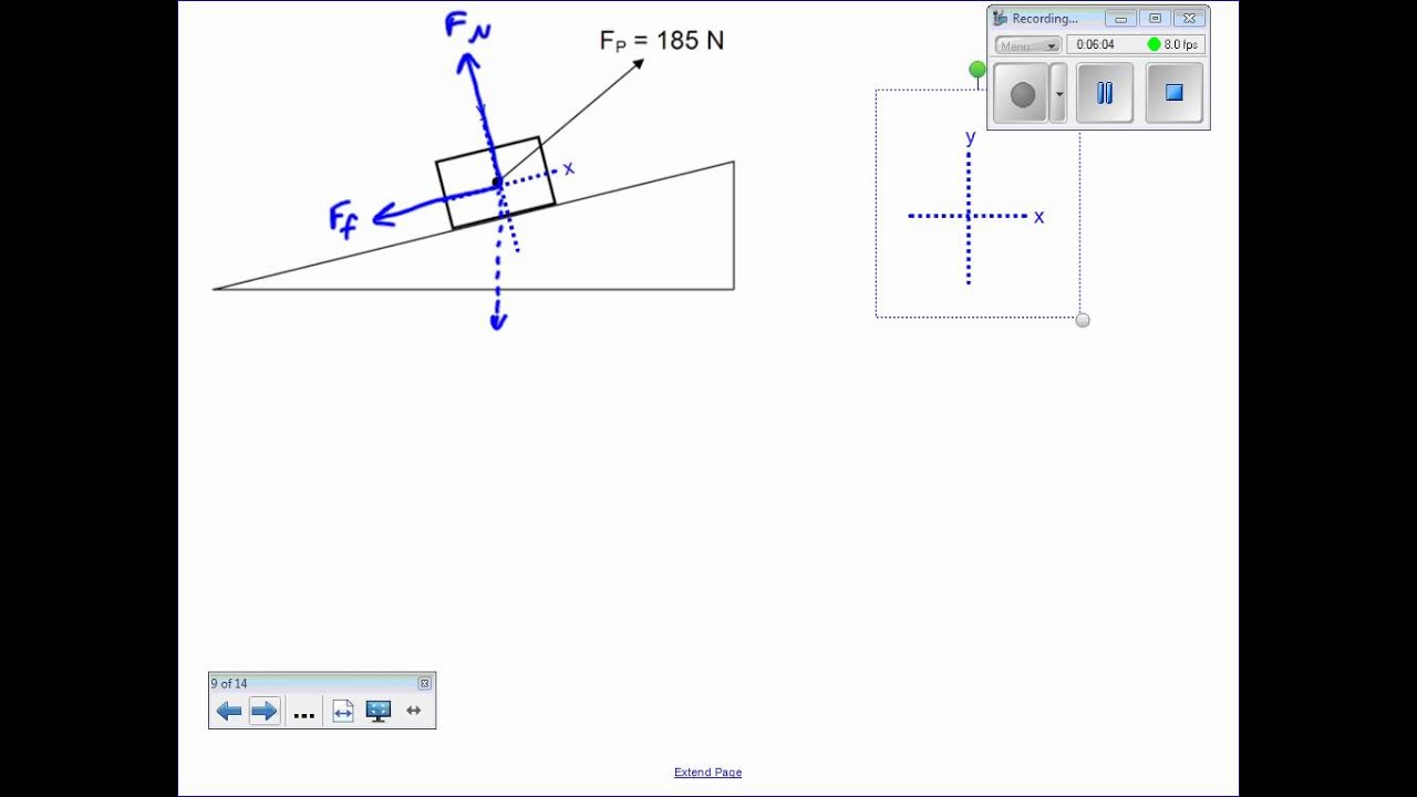 Friction Inclined Plane and Forces III YouTube