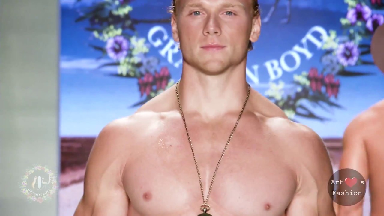 Grayson Boyd at Miami Swim Week