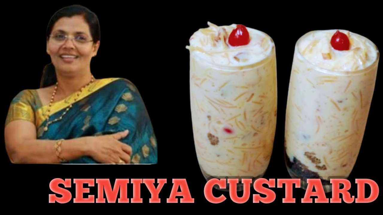 സേമിയ കസ്റ്റർഡ് റെസിപ്പി I VERMICELLI CUSTARD FALOODA I Roshinis kitchen world