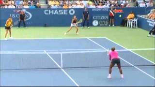 Venus hit Serena