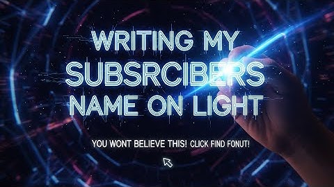 writing my subscribers name on light #shorts #viral #trending