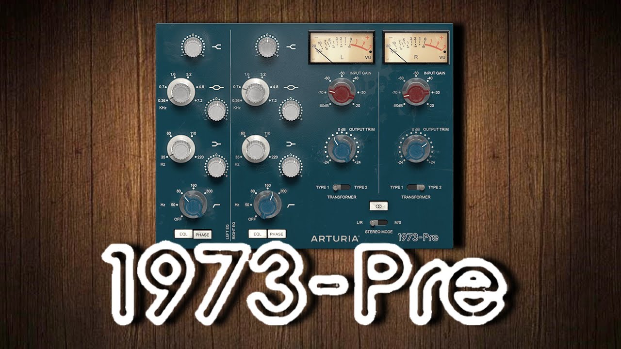 Arturia Pre 1973 on stereo guitars