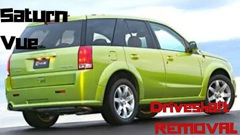Chevy Equinox ￼Drive shaft removal￼ /Saturn vue/ Pontiac torrent/