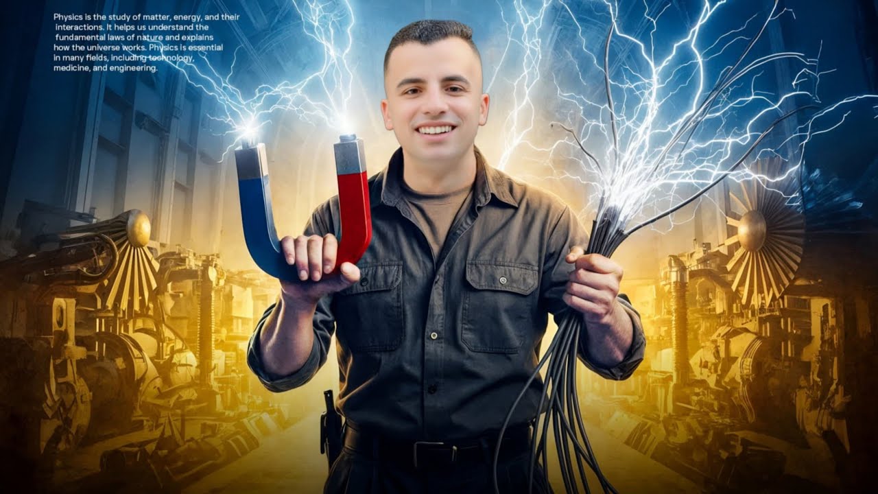 ٣ث-فيزياء|مراجعة قانون فاراداي+ق.د.ك في السلك المستقيم (شرح -حل كتاب الامتحان-حل عصير الكتب)