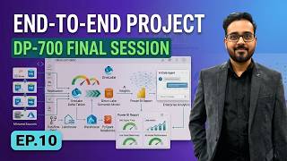 DP-700 Microsoft Fabric Training | Episode 10: End-to-End Fabric Project &amp; DP-700 Exam Preparation
