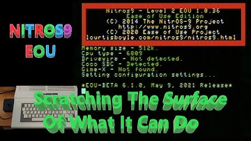 NitrOS9 EOU Part 2: The Basics Of The GUI