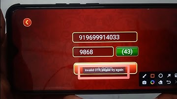 How to fix Invalid oTP. plegse try again problem solve in Teen Patti winner