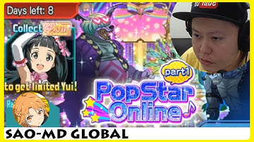 PopStar Online Ranking Event - No Damage Taken Clear (SAO Memory Defrag)