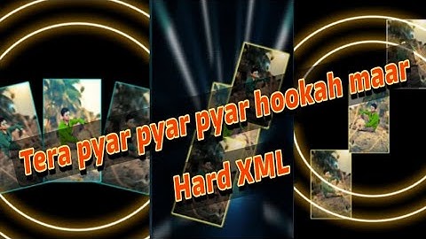 Tera pyar pyar pyar hookah maar💫||alightmotion #xml  #file #editing  by SVG CREATION