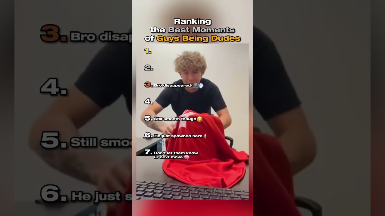 Ranking The Best Moments Of Guys Being Dudes Simple Shorts