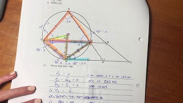 Maths Core - Paper 2 Nov 2019 (8b part 2 - similarity & prop theorem)