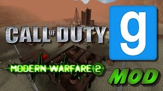 Garry's Mod: CoD MW 2 Weapons Mod Showcase