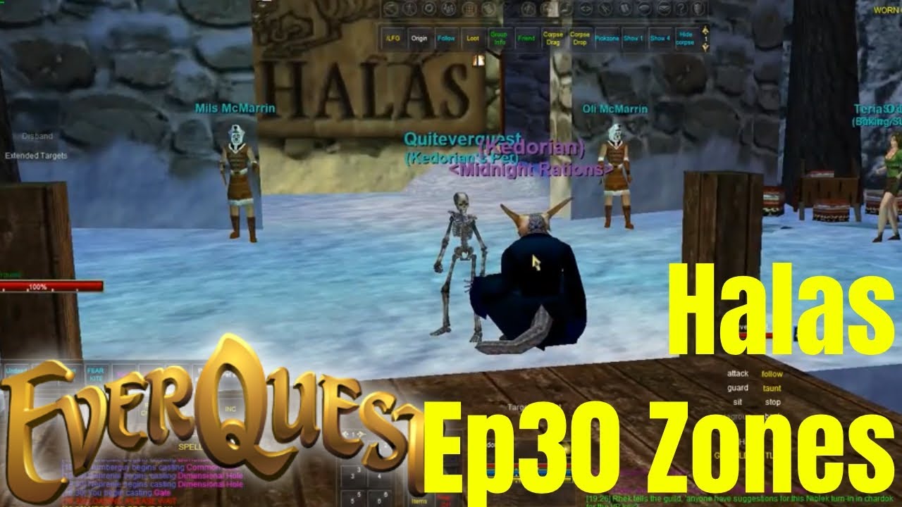 Ep30 Halas (Barbarian City) Everquest TLP - YouTube