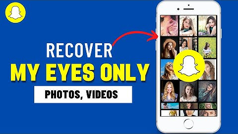 How to recover my eyes only pictures on snapchat android