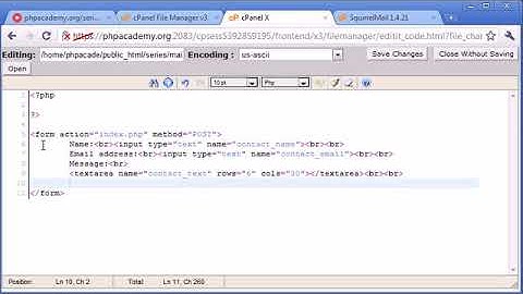 Beginner PHP Tutorial   100   Creating a Simple Contact Form Part 1 ‏