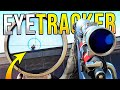 Playing Warzone with an EYE TRACKER!