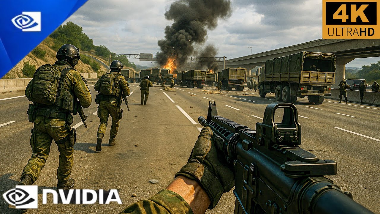CONVOY AMBUSH & HOSTAGE RESCUE | REALISTIC ULTRA GRAPHICS GAMEPLAY ...