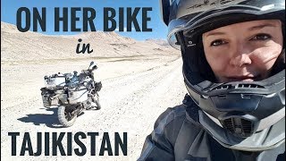SOLO Woman Motorcycle Ride through Tajikistan (The Legendary Pamir Highway). EP 7