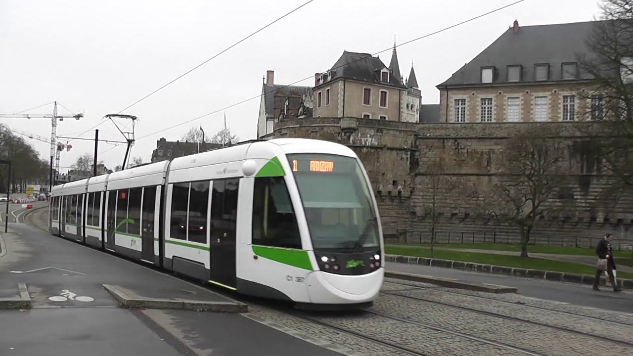 Tramway de Nantes CAF Urbos 3 YouTube Tramway de Nantes CAF Urbos 3 YouTube
