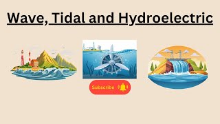 Wave, Tidal and Hydroelectric revision video for AQA GCSE Physics and combined science