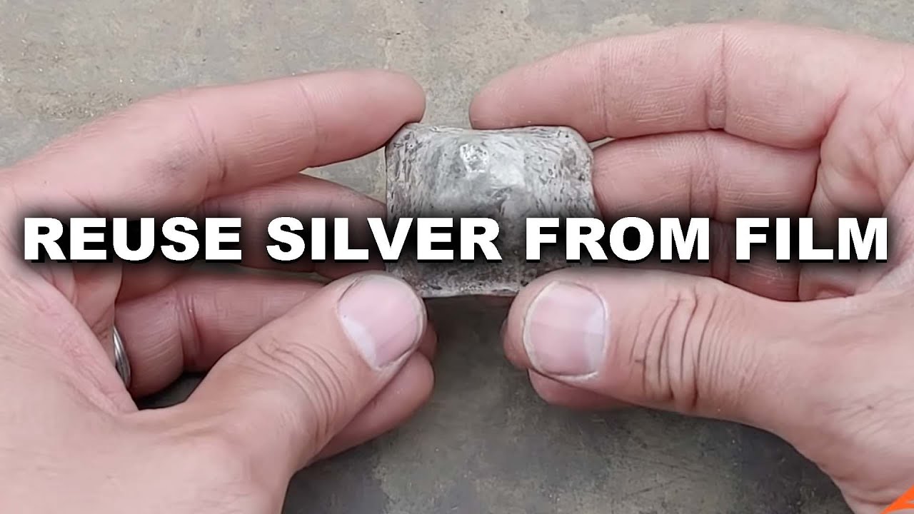 Don't waste SILVER from photographic film! here is how it can be