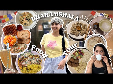 DHARAMSHALA Food Tour | Best Food Tour | Falafel, Burritos, German Breakfast