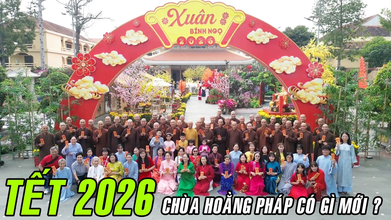 HT. Thích Chân Tính cùng Chư Tăng và Phật tử DU XUÂN BÍNH NGỌ 2026 tại chùa Hoằng Pháp