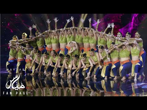 Mayyas Dola Re Dola Dance Version 1 (Arabs got talent S6 semi final performance) [FULL PERFORMENCE]