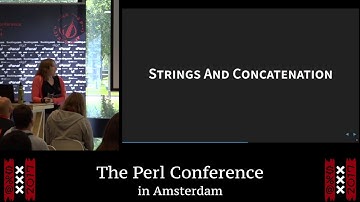 "Unicode Internals of Perl 6" - Samantha McVey
