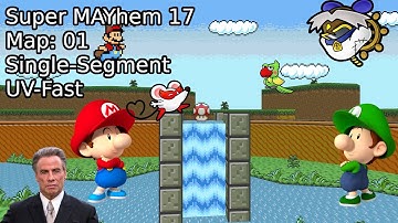 Super MAYhem 17 Map 01 "Shroom Stronghold" UV Fast [DOOM II]