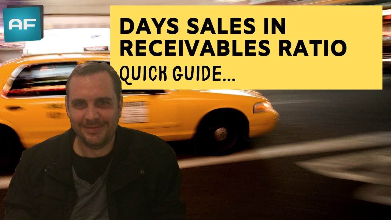 Days Sales In Receivables Ratio Days Sales Outstanding Explained Formula Guidance Youtube