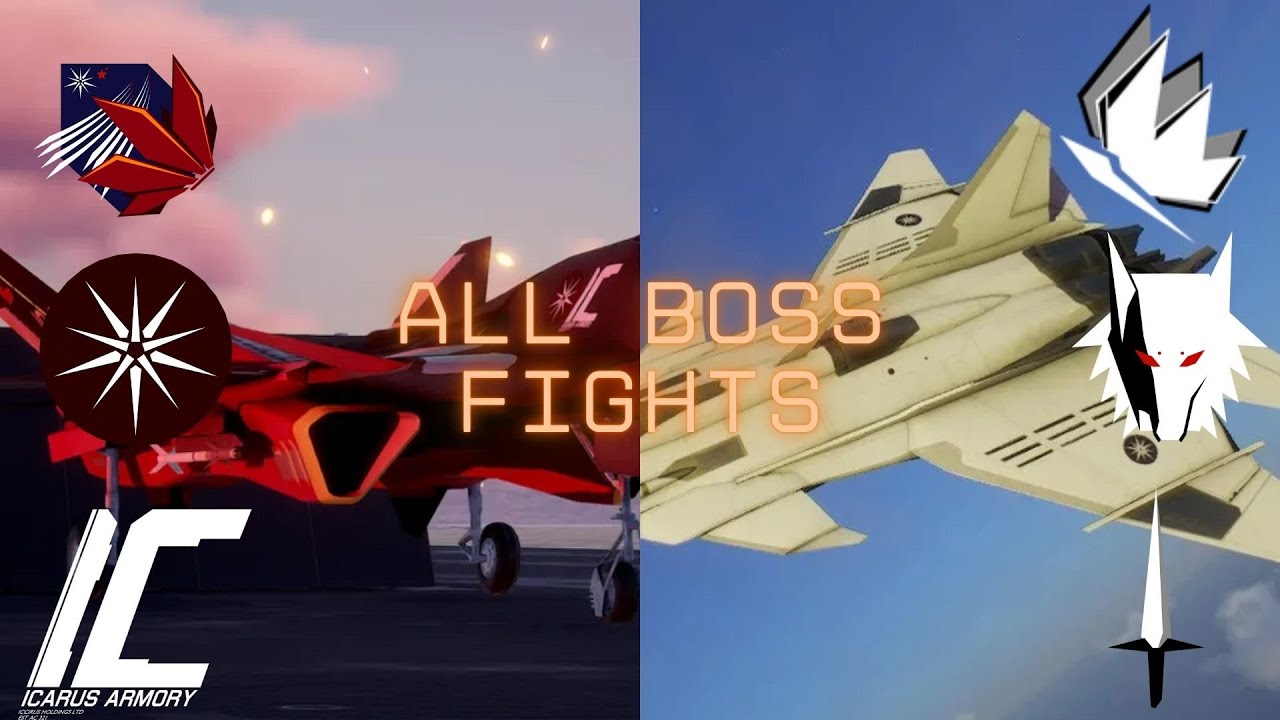 All Boss Fights - Project Wingman