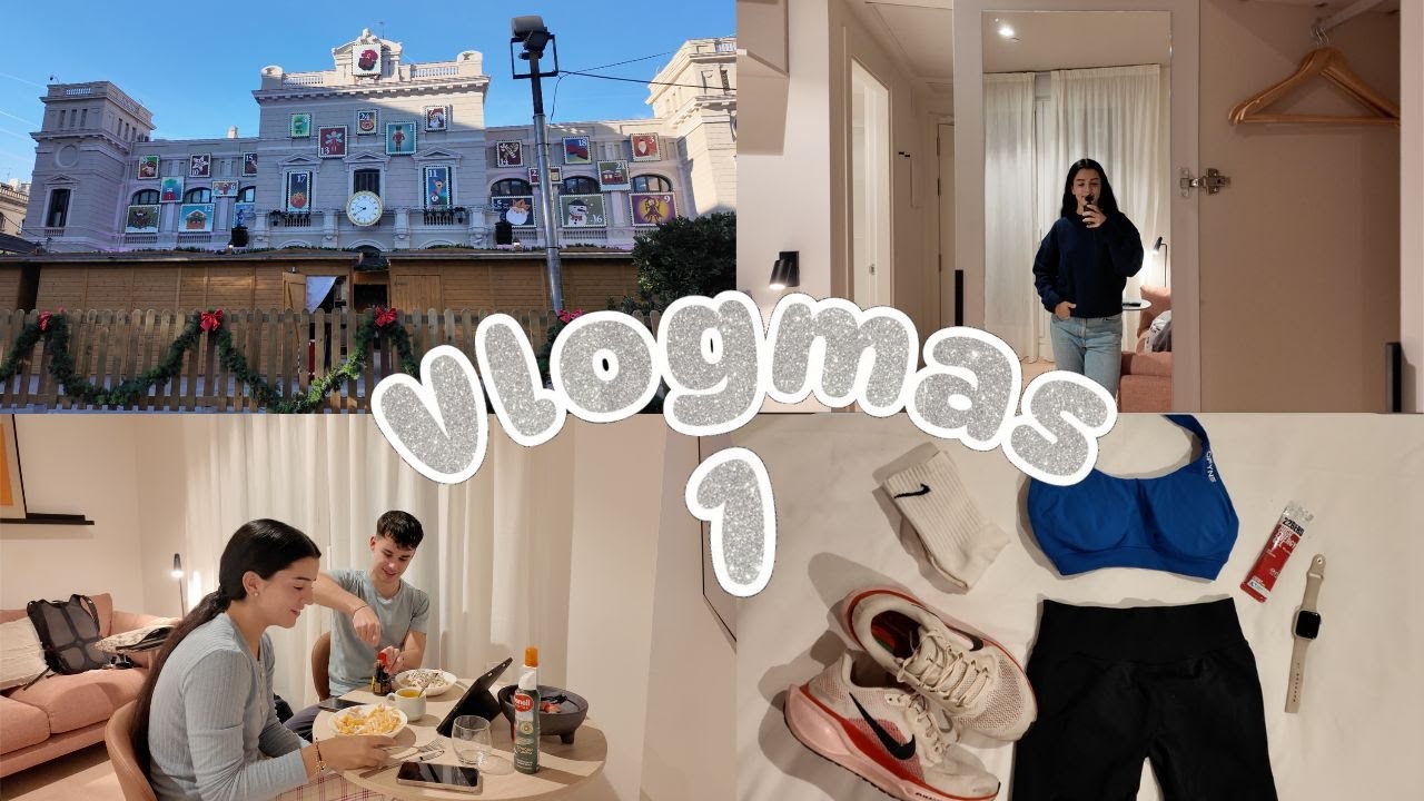 VLOGMAS 1🎄🎅🏻 | ¡Esto empieza ya!, blackfriday en la tienda, terminando el día en Madrid, y preHYROX