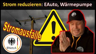 Thumbnail for Stromausfälle wahrscheinlich- Neu Begrenzung Strom E Auto, Wärmepumpe Bundesnetzagentur