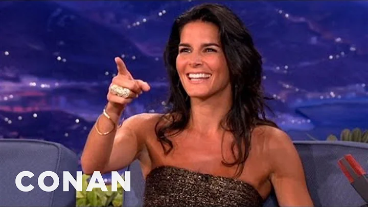 Angie Harmon Researches The Ways Of Real Men | CON...