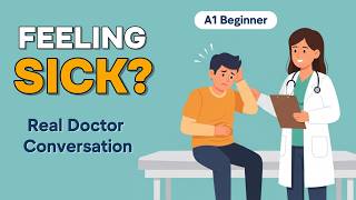 English in Daily Life - Real Doctor Conversation | A1 English | Learn English Podcast