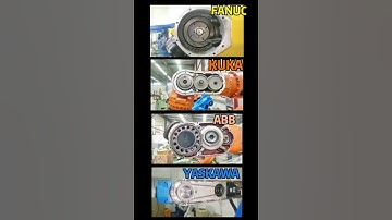 The transmission mechanism of four big brands of industrial robots!#fanuc #abb #kuka #yaskawa